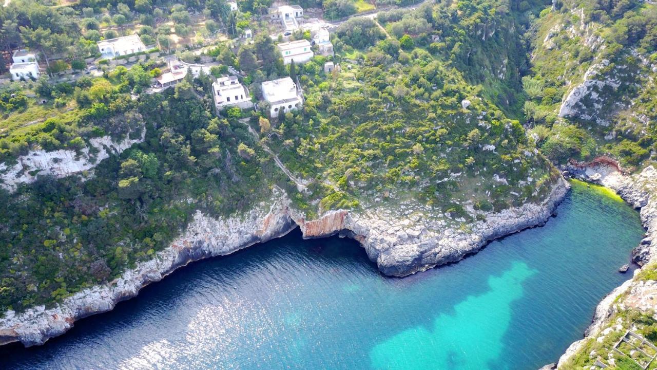 Blu Suite Cottage Sul Mare E Swimming Pool Tricase Eksteriør billede