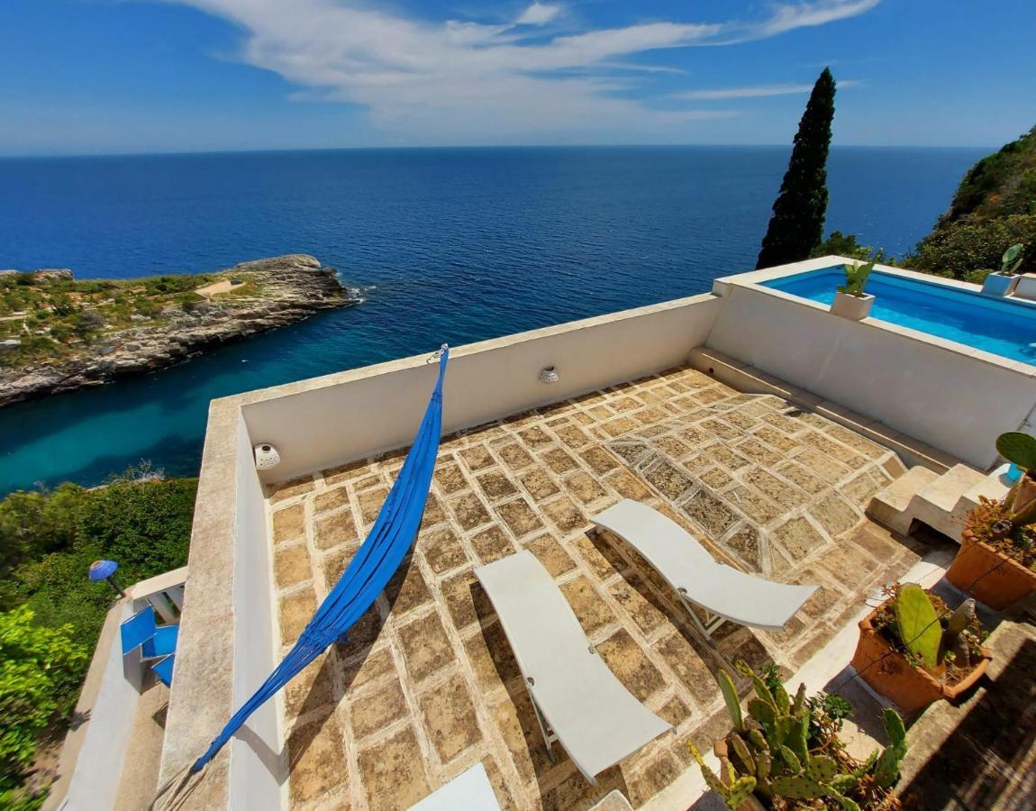 Blu Suite Cottage Sul Mare E Swimming Pool Tricase Eksteriør billede