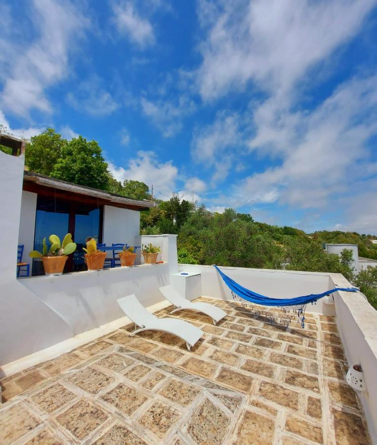 Blu Suite Cottage Sul Mare E Swimming Pool Tricase Eksteriør billede