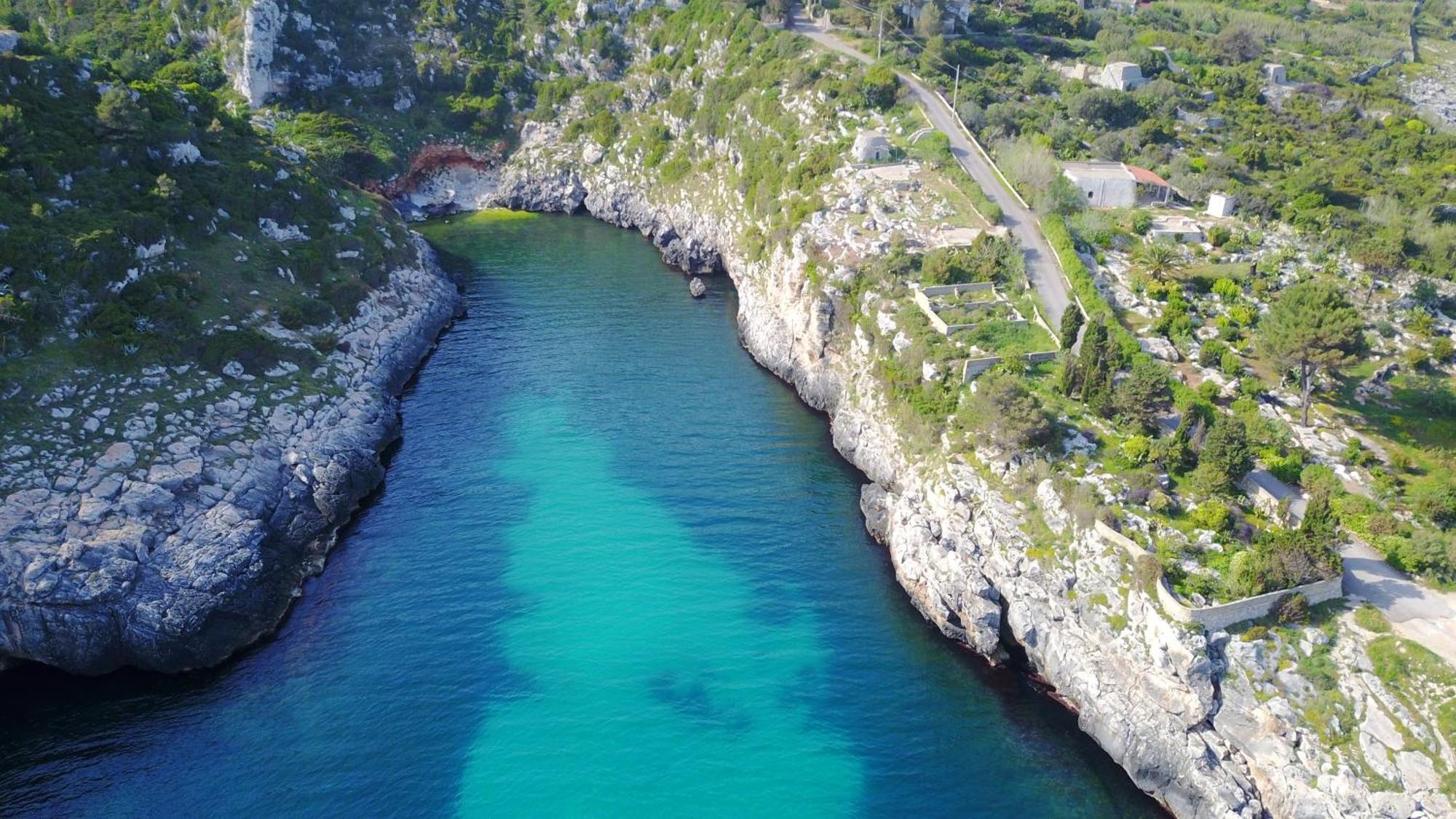 Blu Suite Cottage Sul Mare E Swimming Pool Tricase Værelse billede